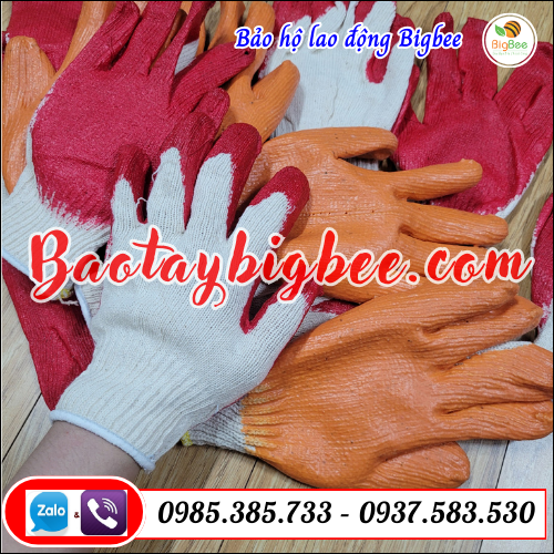 Găng tay len lao động - bao tay chống hóa chất.