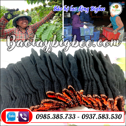 Bao tay len xám đen ứng dụng được nhiều môi trường và công việc đa dạng.