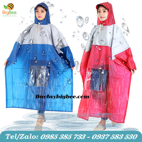 Áo mưa cánh dơi vải nhựa cao cấp bền rẻ
