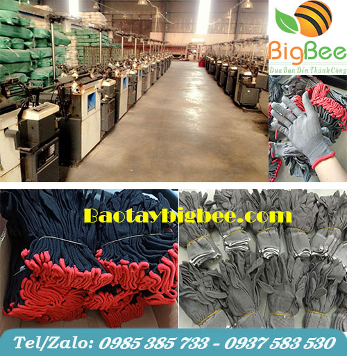 Xưởng sản xuất Găng tay vải thun.