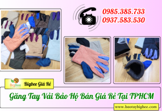 Găng tay vải bảo hộ bán giá rẻ tại TPHCM